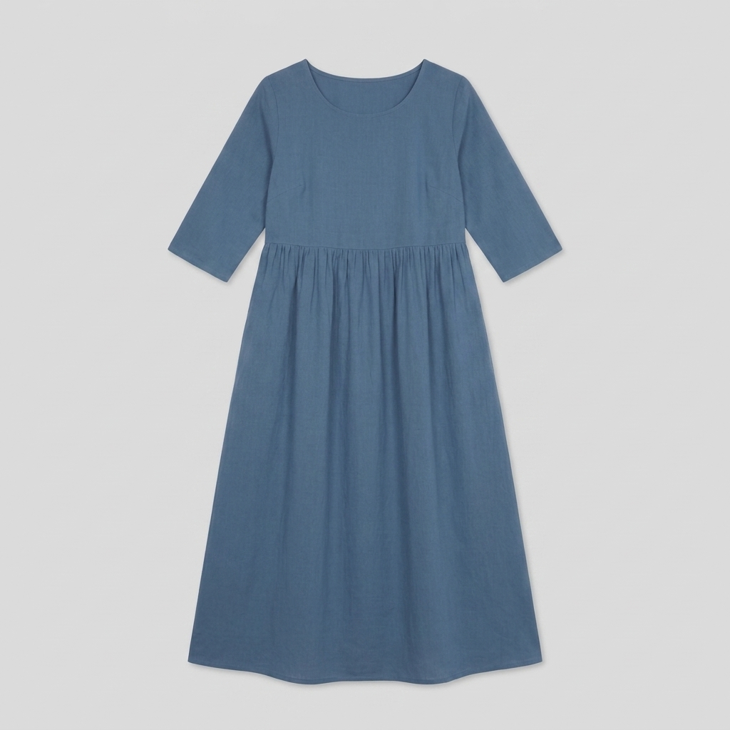 Ysoline cotton dress product flat-lay