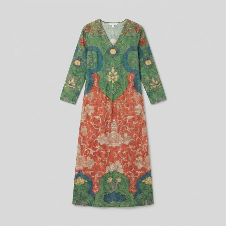 Zelda vintage floral dress - product flat-lay