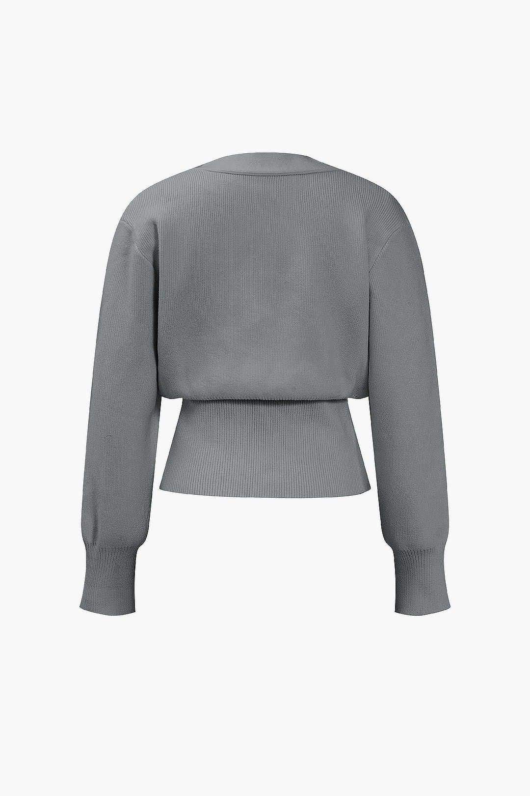 V-Neck | Sweater Cardigan