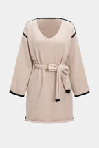 Wilma | Knit V-Neck Dress