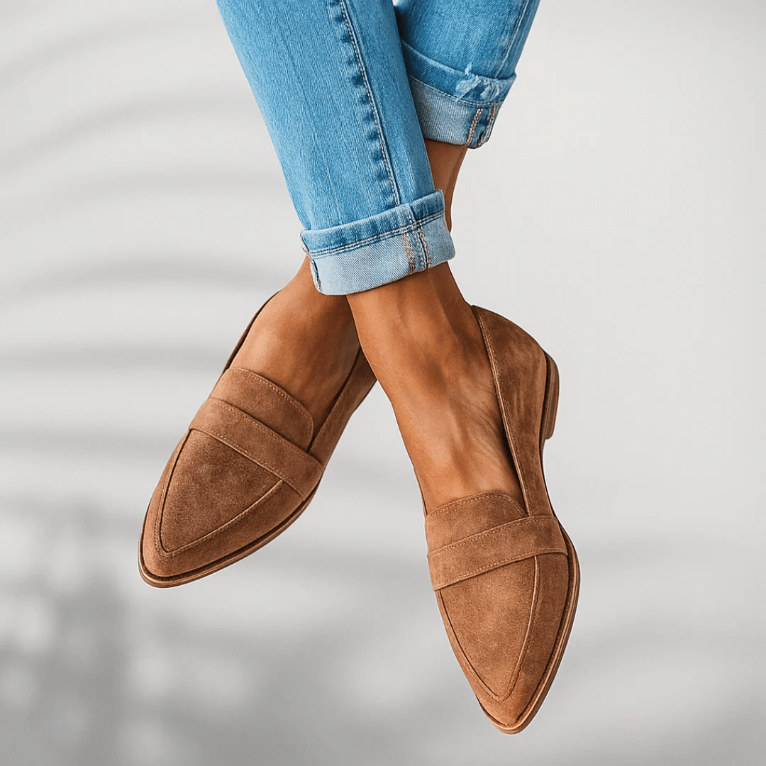 Rosa Loafers for Women | Elegant PU Leather, Orthopedic Comfort - 5